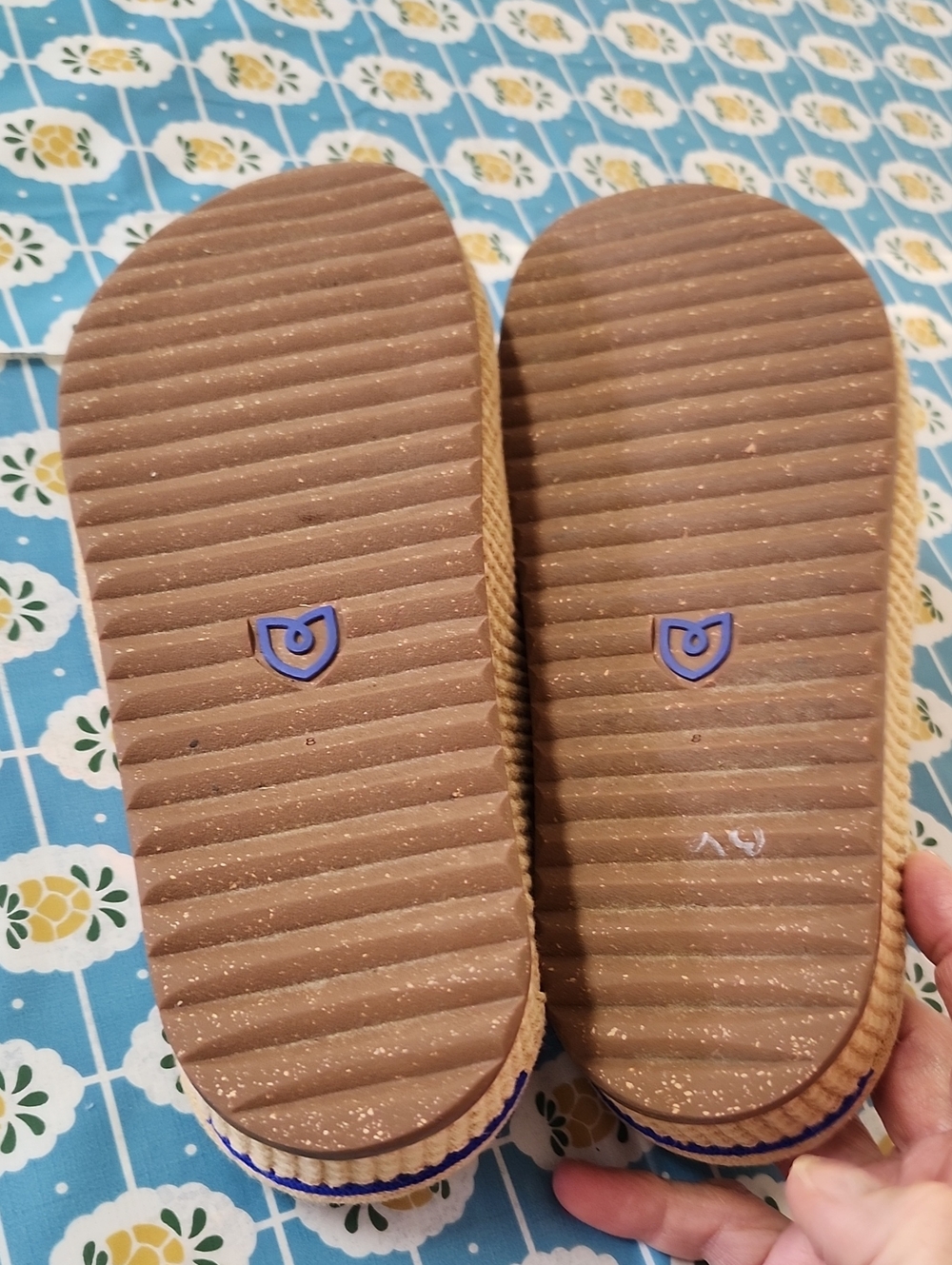 Rothy Flax The Casual Clogs Knit Arch Support Size 8 - Picture 5 of 5
